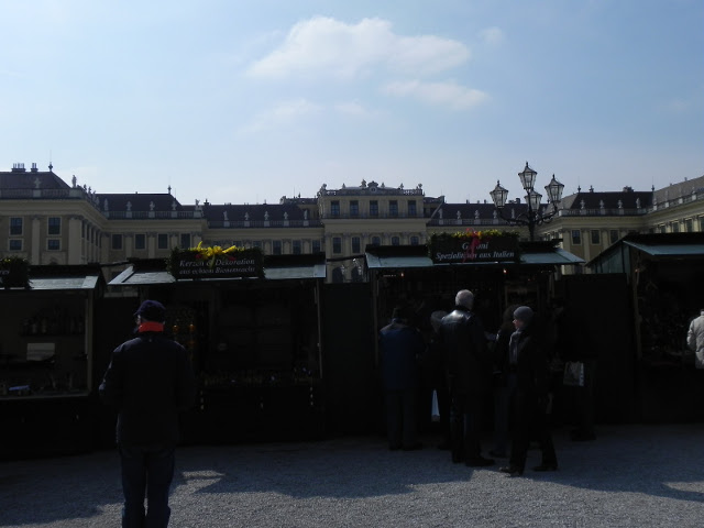 Feirinha de Páscoa no Palácio Schönbrunn