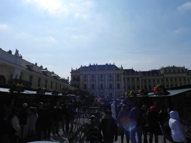 Feirinha de Páscoa no Palácio Schönbrunn