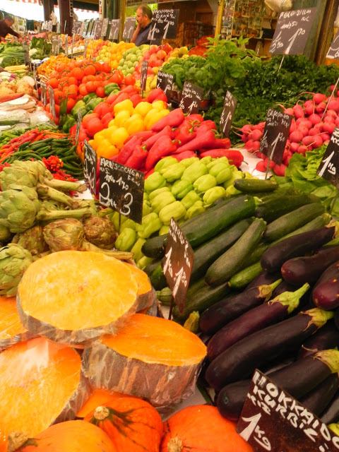 Mercado aberto de Viena: Naschmarkt