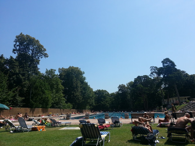 Piscina do Palácio Schönbrunn