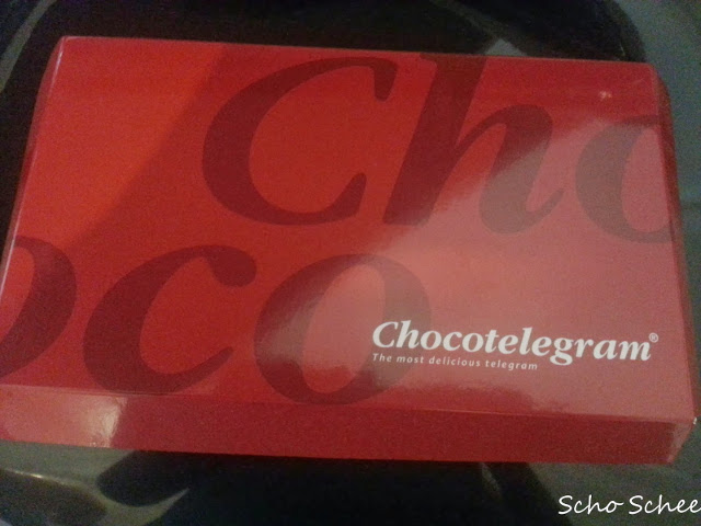 Chocoletegrama: um telegrama feito com chocolate