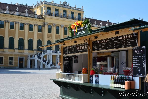 Mercado de Páscoa no Palácio Schönbrunn