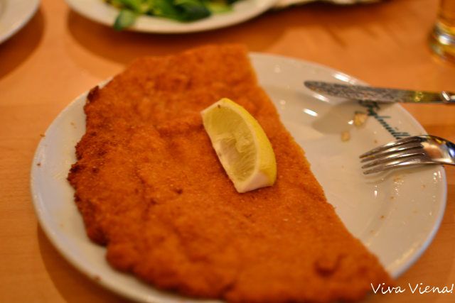 Comida típica de Viena: Schnitzel