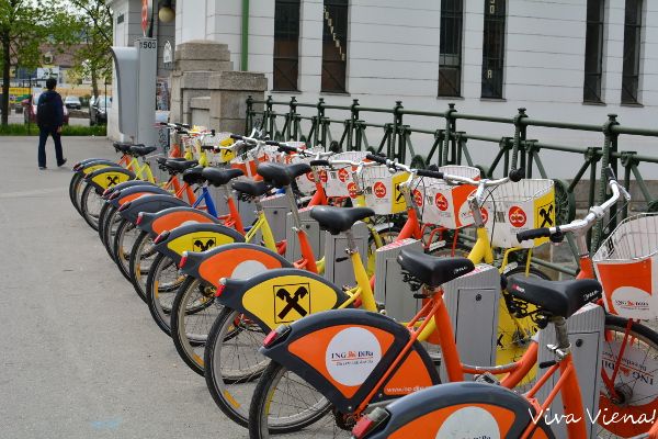 Bicicleta pública em Viena