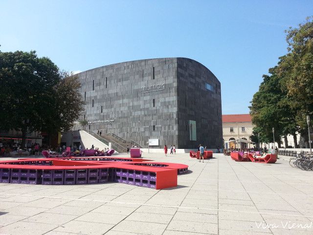 ilha dos museus em Viena