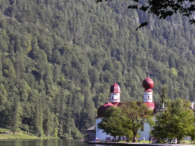 Königssee: lago lindo na Alemanha