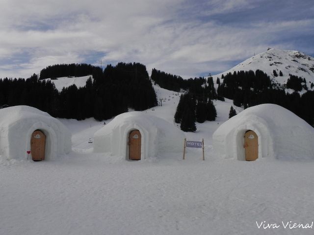Hotel de gelo na Áustria